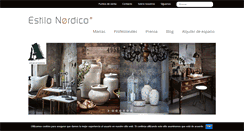 Desktop Screenshot of estilonordico.com